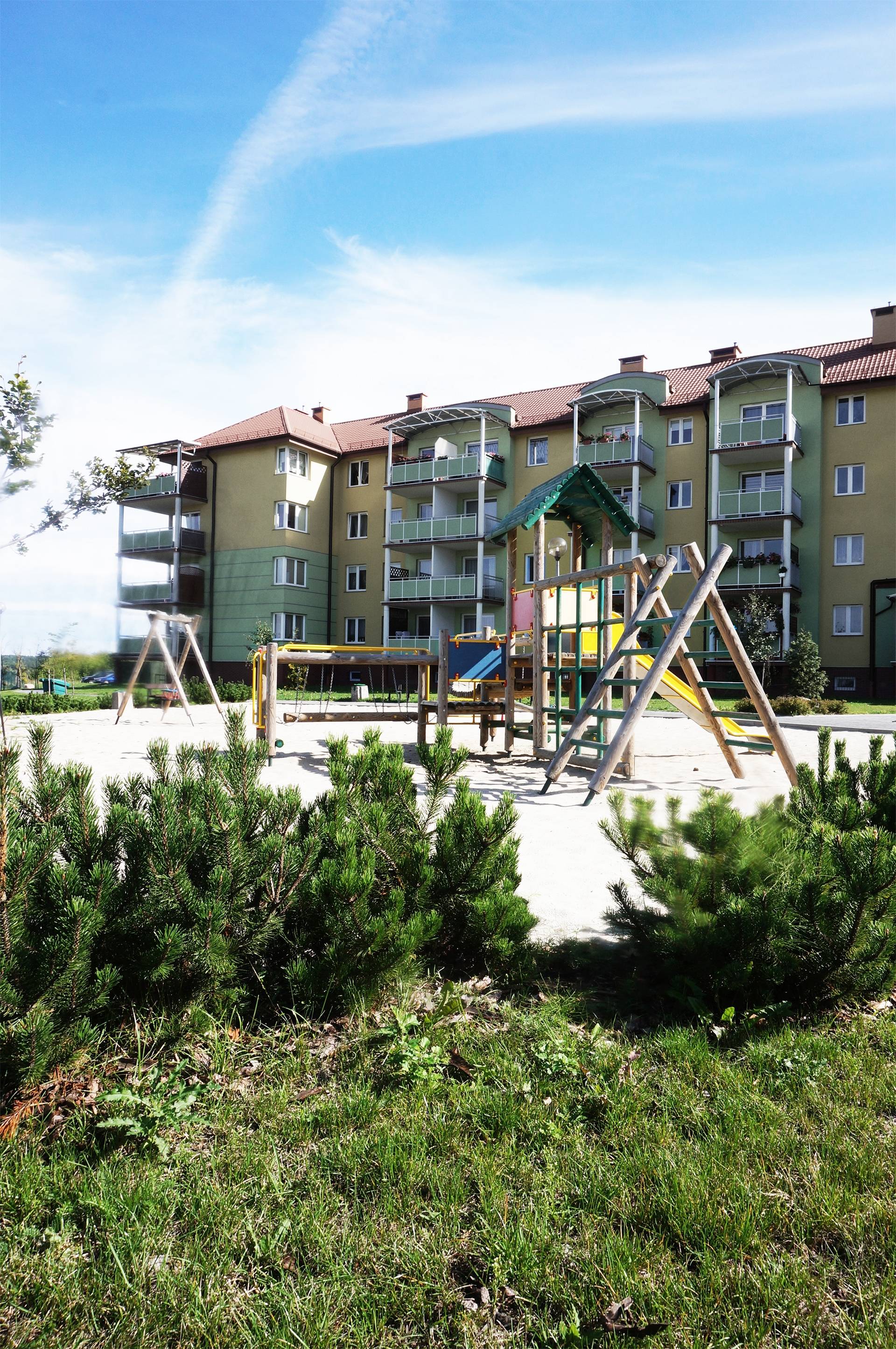 Complex of multi-family buildings