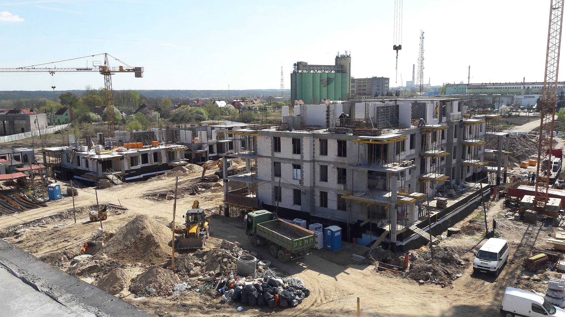 Complex of multi-family buildings