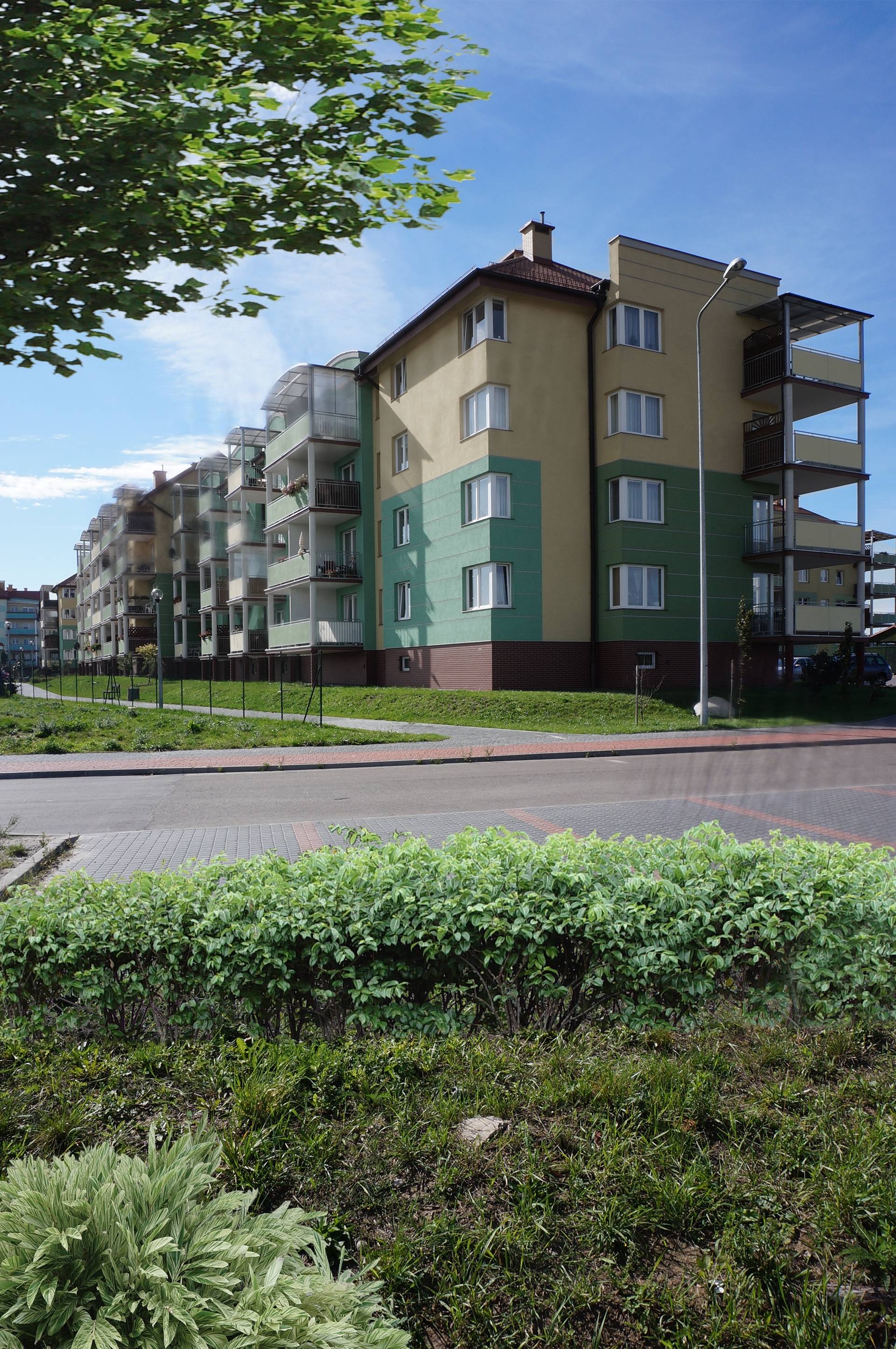 Complex of multi-family buildings